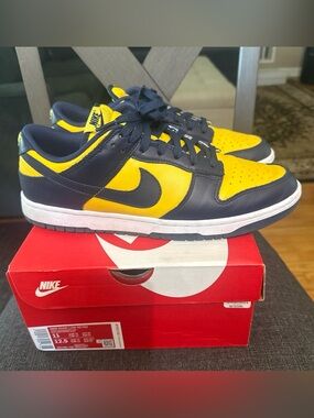 2021 Nike Dunk Low 'Michigan' Size 11